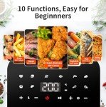 TOKIT 4.8QT Compact Air Fryer with Recipes