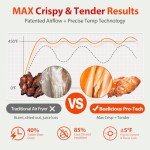 Beelicious 8-in-1 Compact Air Fryer, 4QT