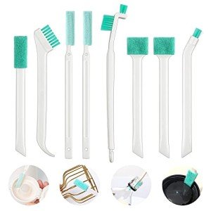 8-Piece Small Cleaning Brush Set for Tight Spaces