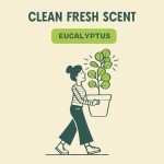 Eucalyptus Scented Biodegradable Vinegar Wipes, 35 Pack
