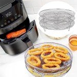 7.8" Round Air Fryer Basket Set - 3 Pack