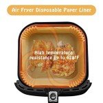 Non-Stick Parchment Liners for Air Fryers - 100 Pack