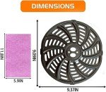 6QT Air Fryer Crisper Tray for Gourmia