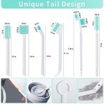 8-Pack Mini Cleaning Brushes for Tight Spaces