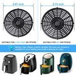 8.1" Round Air Fryer Grill Pan Accessory