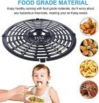 8.1" Round Air Fryer Grill Pan Accessory