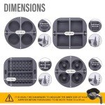 Silicone Air Fryer Liner Set - 4 Pieces