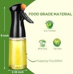 Oil Sprayer Bottle for Air Frying and Cooking