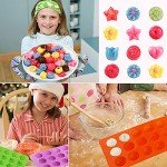 Flower Shape Silicone Chocolate Candy Molds Set
