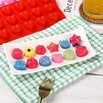 Flower Shape Silicone Chocolate Candy Molds Set