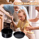 2-Piece 6 Inch Non-Stick Air Fryer Cake Pans