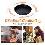 2-Piece 6 Inch Non-Stick Air Fryer Cake Pans