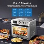 ECOWELL 15-in-1 Air Fryer Oven Combo