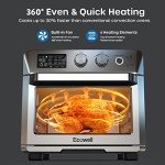 ECOWELL 15-in-1 Air Fryer Oven Combo