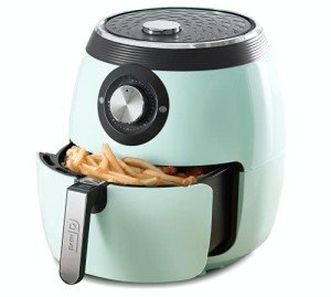 DASH Deluxe Electric Air Fryer and Oven - Aqua
