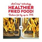 DASH Deluxe 6 Quart Electric Air Fryer - Aqua