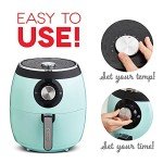 DASH Deluxe 6 Quart Electric Air Fryer - Aqua