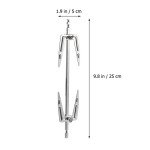 Stainless Steel Rotating Air Fryer Grill Fork