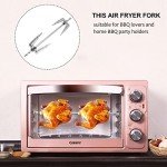 Stainless Steel Rotating Air Fryer Grill Fork