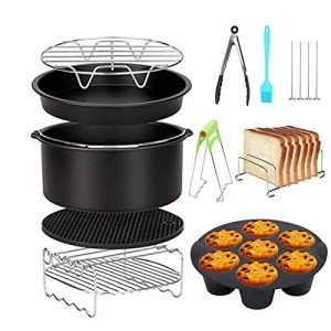 10-Piece Air Fryer Accessories Set for All Brands