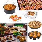 10-Piece Air Fryer Accessory Set for Most Brands