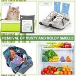 Bamboo Charcoal Odor Absorbers - 12 Pack 100g