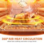 Oven Air Fryer Basket Set with Parchment Papers