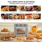 Panana 6-in-1 Air Fryer Toaster Oven Combo