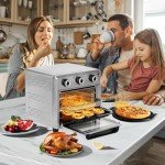 Panana 6-in-1 Air Fryer Toaster Oven Combo