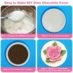 3-Piece Silicone Oreo Cookie Mold Set