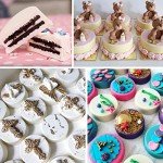 3-Piece Silicone Oreo Cookie Mold Set
