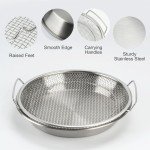Stainless Steel Mesh Tray for Air Fryers