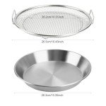 Stainless Steel Mesh Tray for Air Fryers