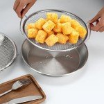 Stainless Steel Mesh Tray for Air Fryers