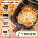 250 Pcs Non-Stick Air Fryer Parchment Liners
