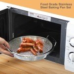 Stainless Steel Mesh Tray for Air Fryers