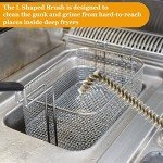 Yaomiao L-Shaped Air Fryer Cleaning Brushes (2-Pack)