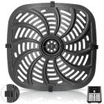 Chefman 8 QT Air Fryer Grill Pan & Rack