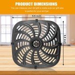 Chefman 8 QT Air Fryer Grill Pan & Rack