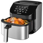 RAMJOY 6.8 Quart Air Fryer with 10 Functions