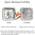 Non-Stick Disposable Aluminum Foil Liners - 50PCS