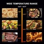 RAMJOY 6.8 Quart Air Fryer with 10 Functions