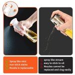Olive Oil Sprayer Bottles - 2 Pack, 230mL