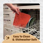 Square Silicone Air Fryer Liners - 3 Pack