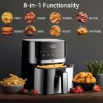 ASZ 5qt Digital Air Fryer - Compact & Versatile