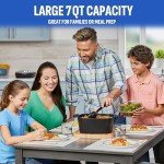 STIRMAX PLUS 7.5 Qt Digital Air Fryer