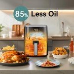 ASZ 5qt Digital Air Fryer - Compact & Versatile