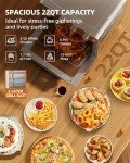 22QT Air Fryer Toaster Oven Combo - 5-in-1