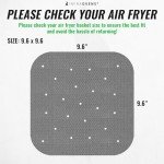 Reusable Air Fryer Mats for Ninja Foodi 5-in-1