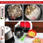 Silicone Air Fryer Liners 8.5-Inch, 3-Pack